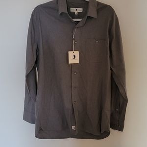 Men's duck head cotton button down M